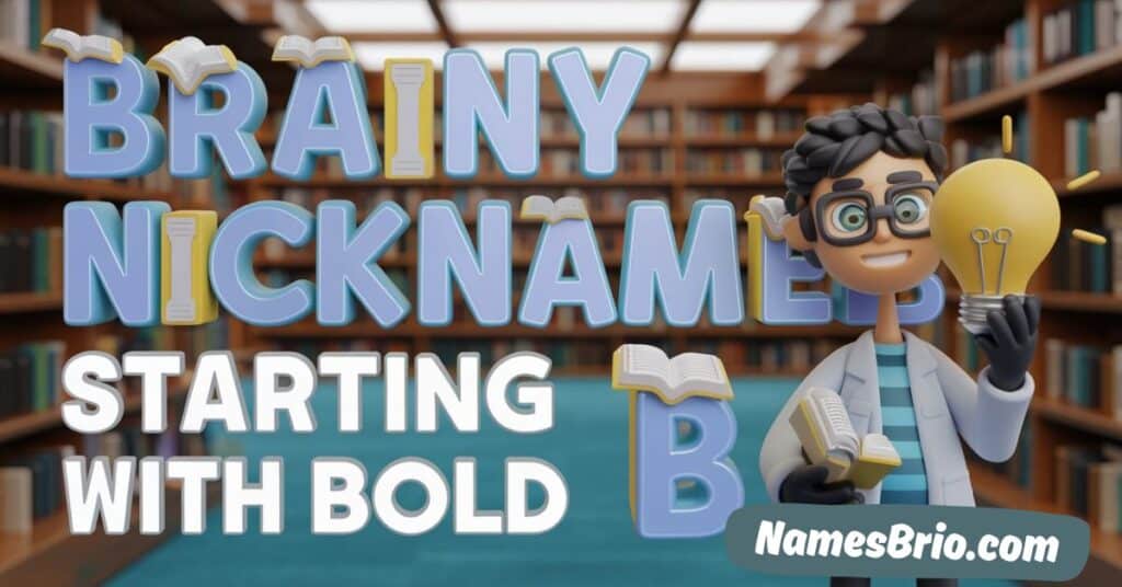 Brainy Nicknames Starting With B