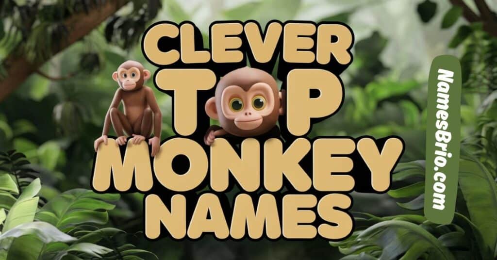 Clever Top Monkey Names