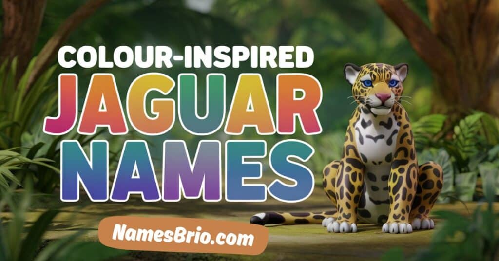 Colour-Inspired Jaguar Names