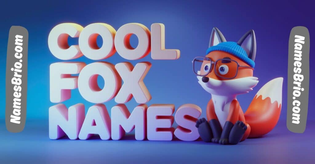 Cool Adorable Fox Names