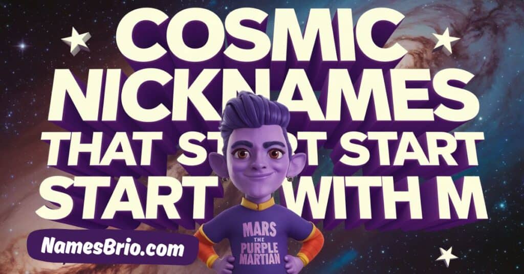 Cosmic Nicknames That Start With M