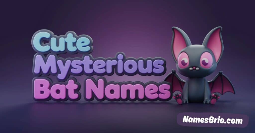 Cute Mysterious Bat Names