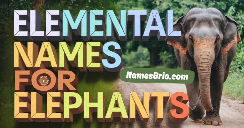 Elemental Names for Elephants