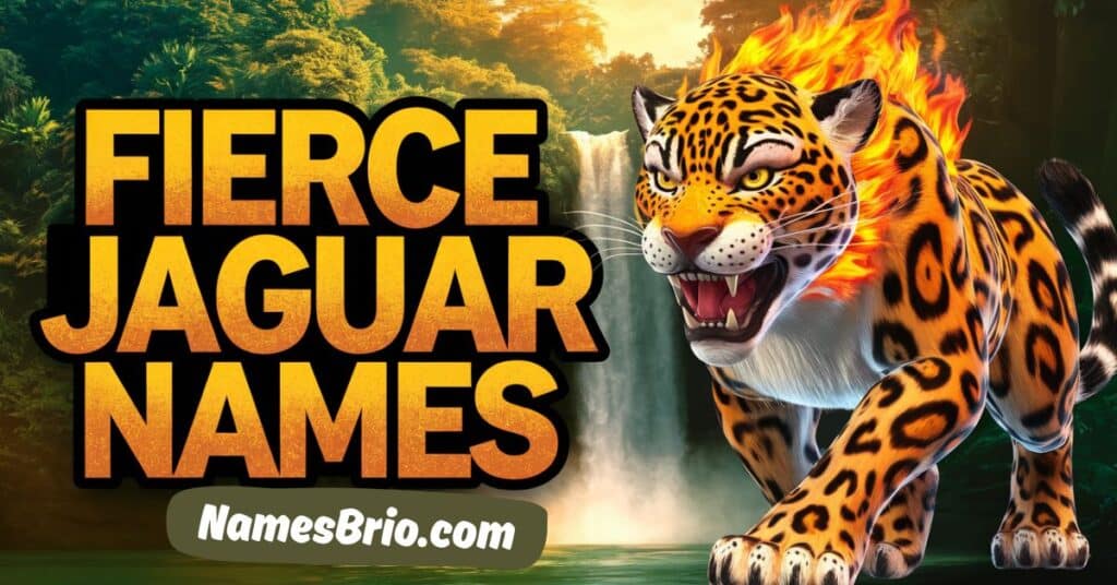 Fierce Jaguar Names