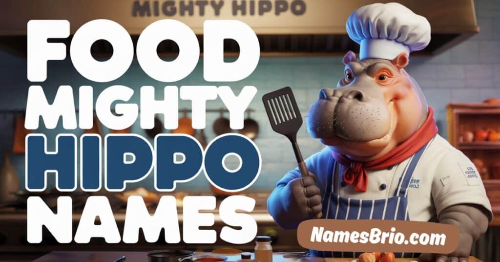 Food Mighty Hippo Names