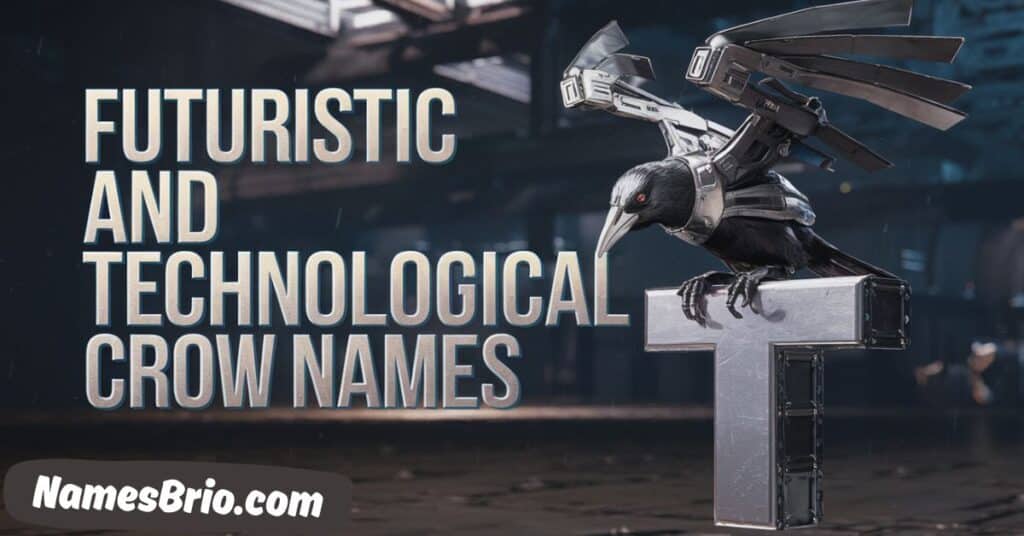 Futuristic and Technological Crow Names