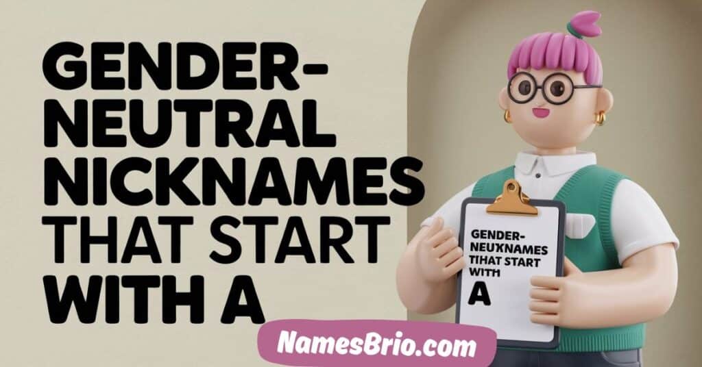 Gender-Neutral Nicknames That Start with A