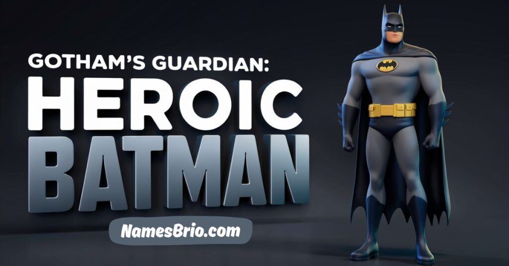 Gotham's Guardian: Heroic Batman