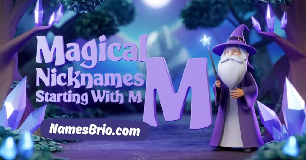 Magical Nicknames Starting With M