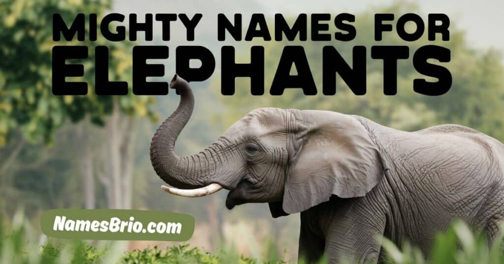 Mighty Names for Elephants