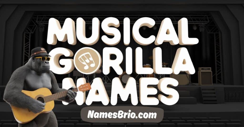 Musical Gorilla Names