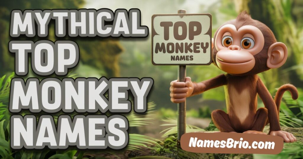 Mythical Top Monkey Names