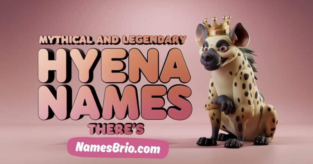 Mythical and Legendary Hyena Names