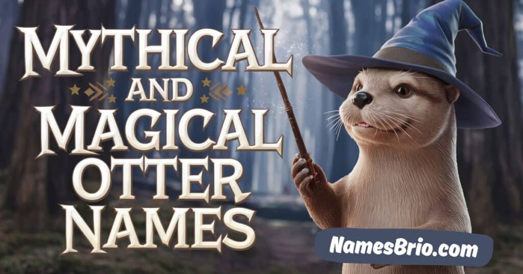 Mythical and Magical Otter Names