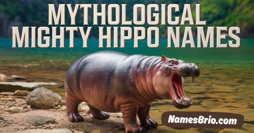 Mythological Mighty Hippo Names