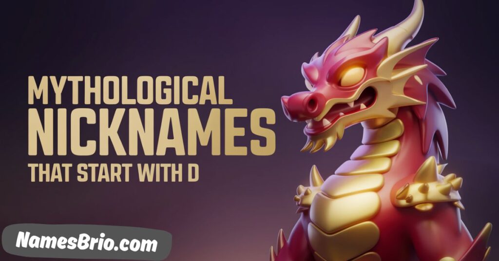 Mythological Nicknames That Start With D