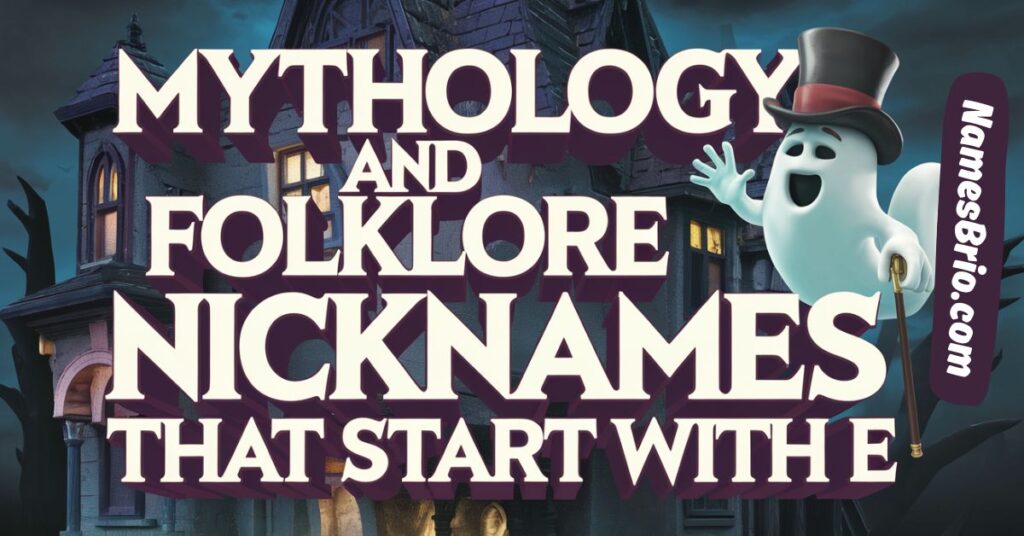 Mythology and Folklore Nicknames That Start With E