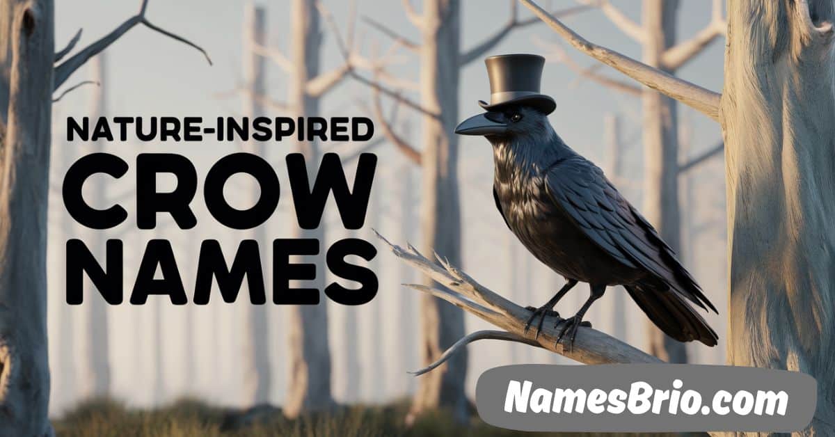 Nature-Inspired Crow Names