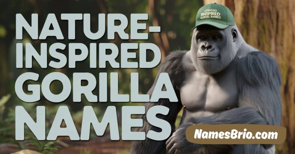 Nature-Inspired Gorilla Names