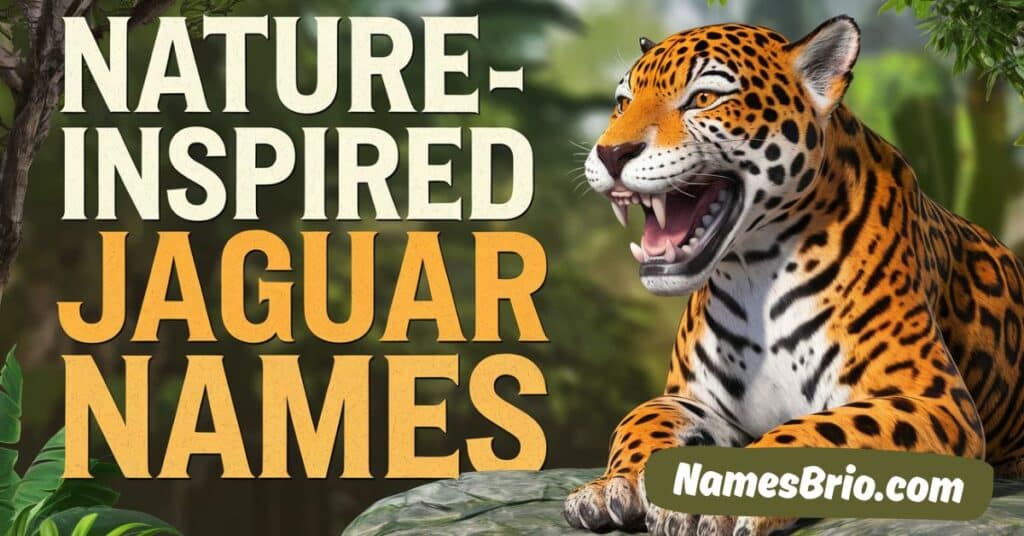 Nature-Inspired Jaguar Names