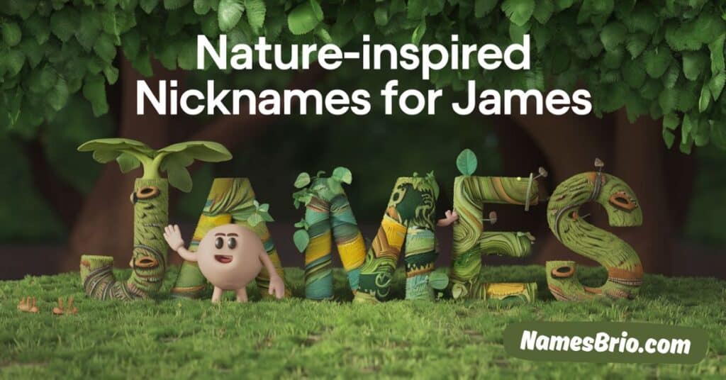 Nature-Inspired Nicknames for James