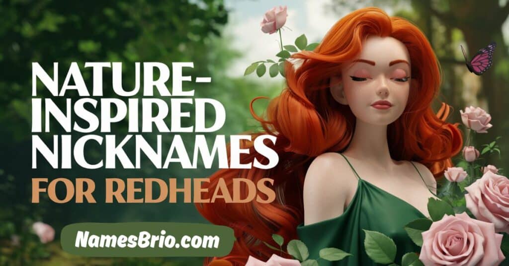 Nature-Inspired Nicknames for Redheads