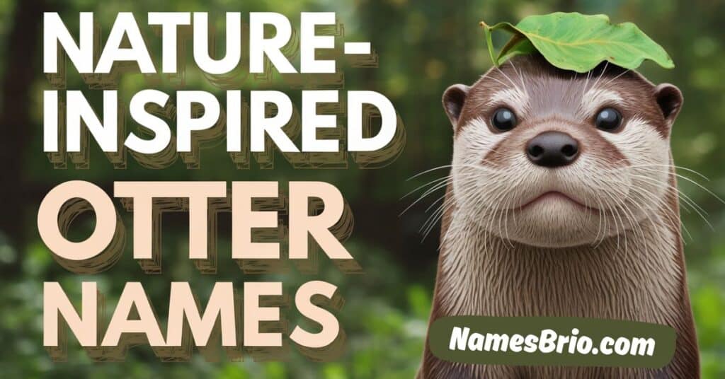 Nature-Inspired Otter Names