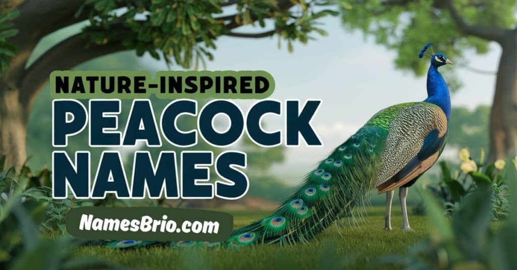 Nature-Inspired Peacock Names