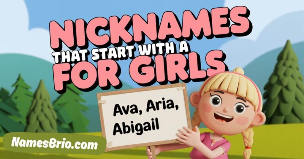 Nicknames That Start With A For Girls