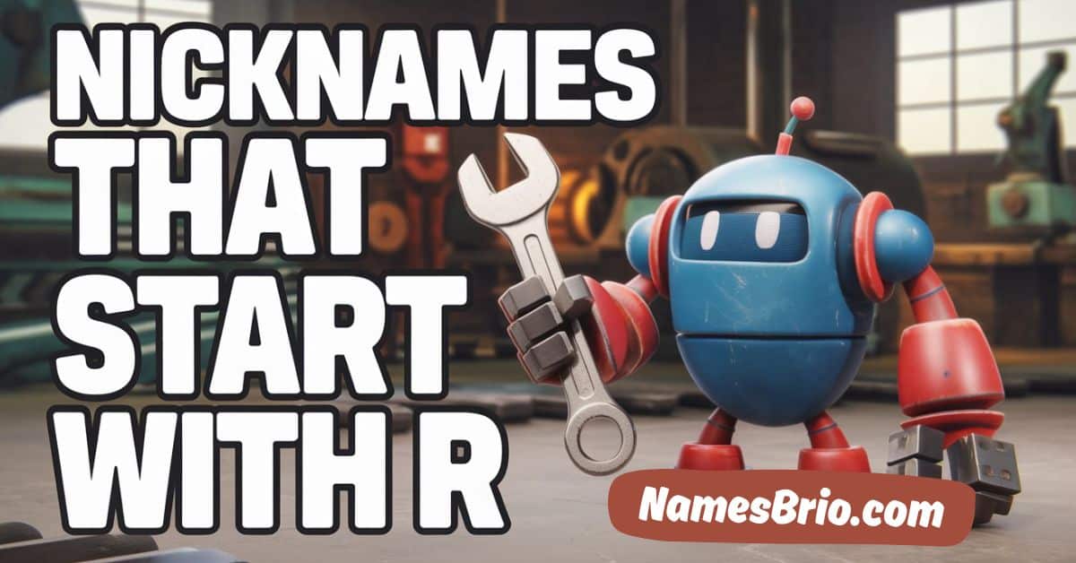 Nicknames That Start With R