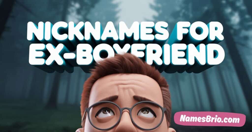 Nicknames for Ex-Boyfriend!