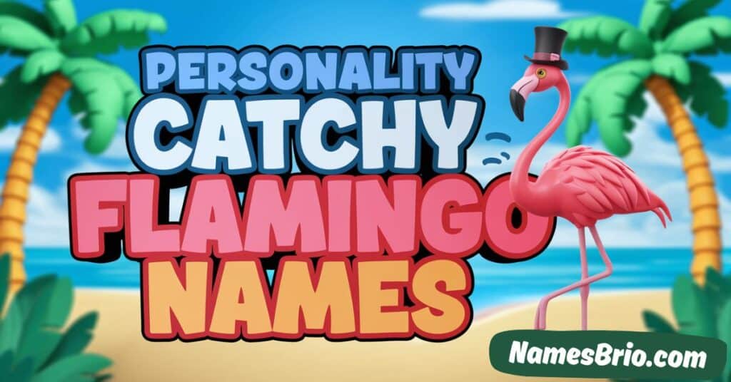 Personality Catchy Flamingo Names