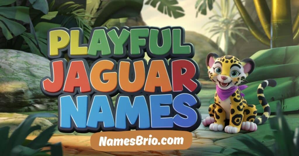 Playful Jaguar Names