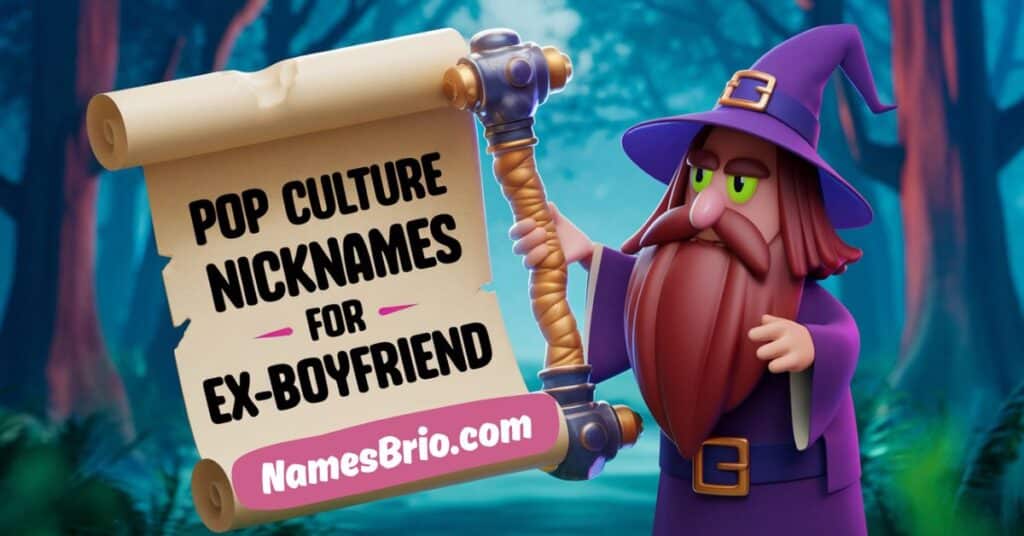 Pop Culture Nicknames for Ex-Boyfriend