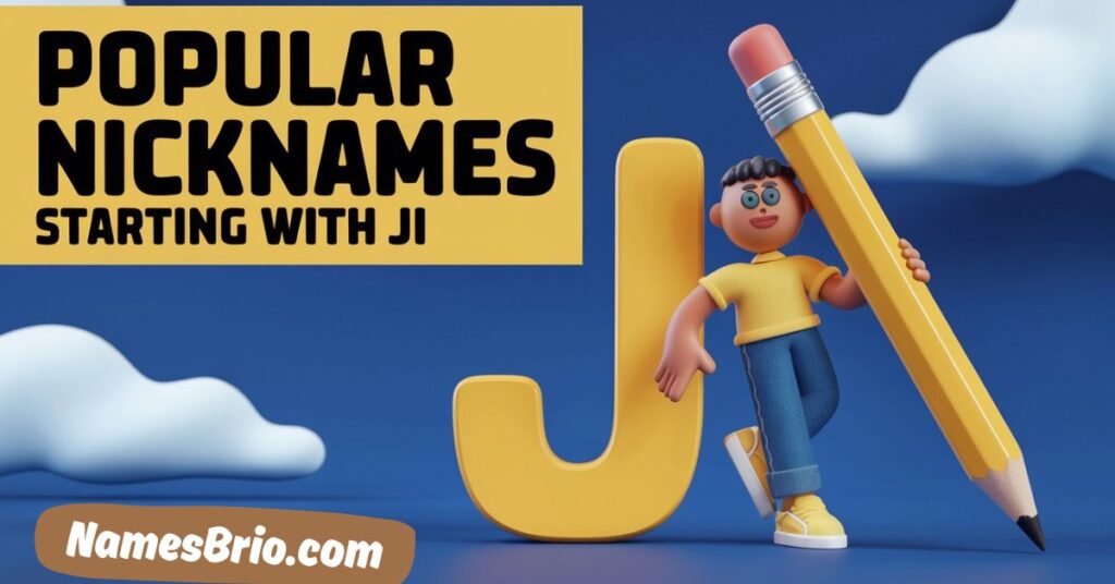 Popular Nicknames Starting with J