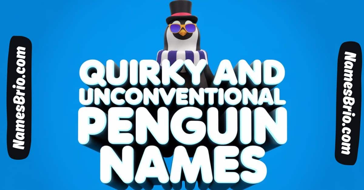 Quirky and Unconventional Penguin Names