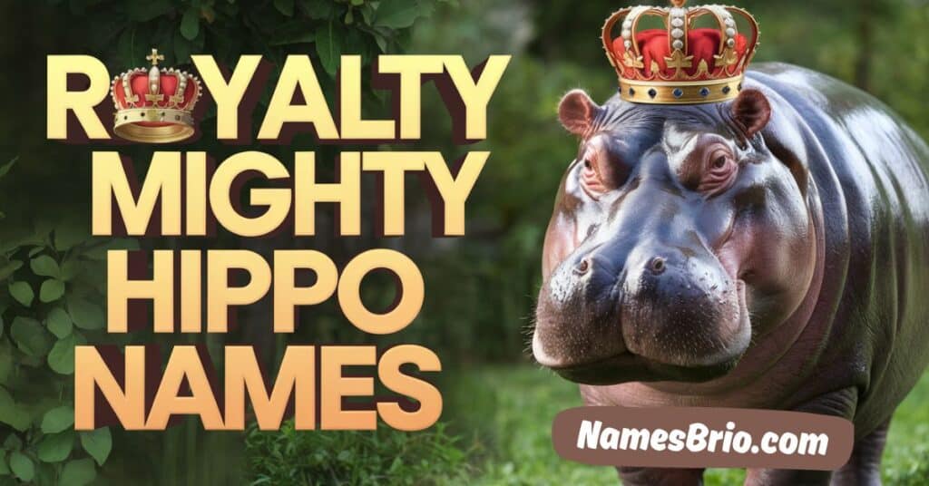 Royalty Mighty Hippo Names