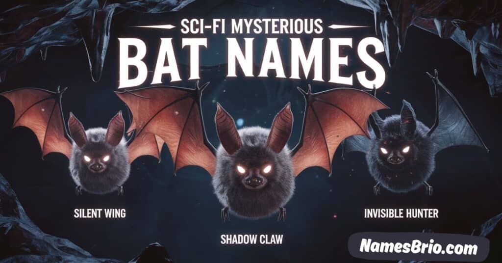 Sci-Fi Mysterious Bat Names