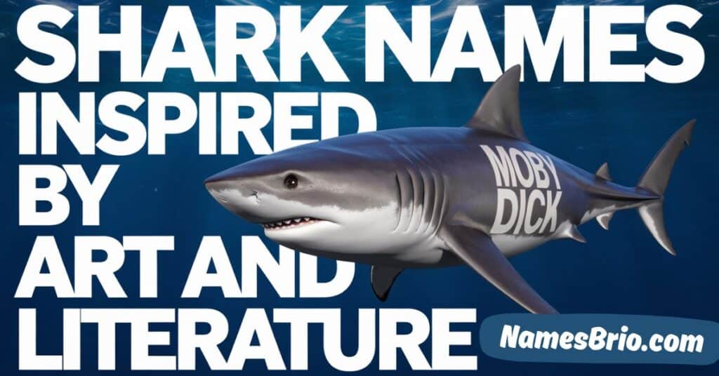 Shark Names Inspired by Art and Literature