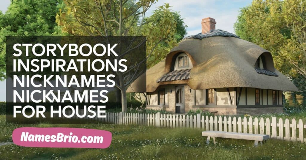 Storybook Inspirations Nicknames For House