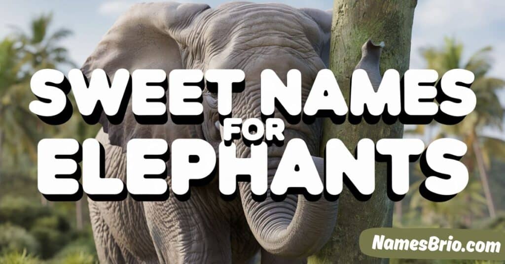 Sweet Names for Elephants