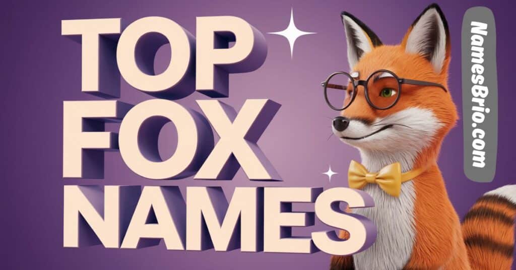 Top Adorable Fox Names