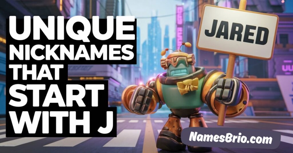 Unique Nicknames That Start With J