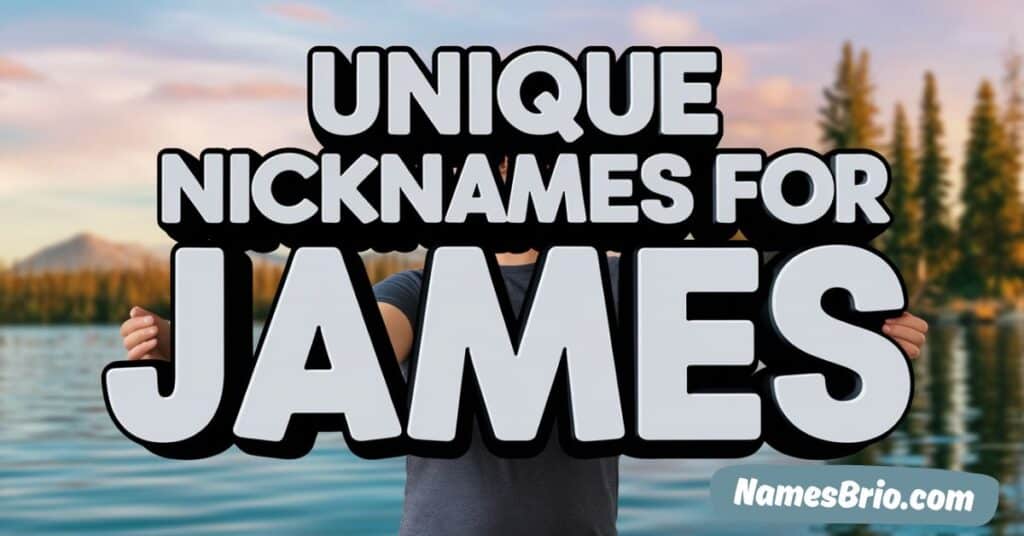 Unique Nicknames for James