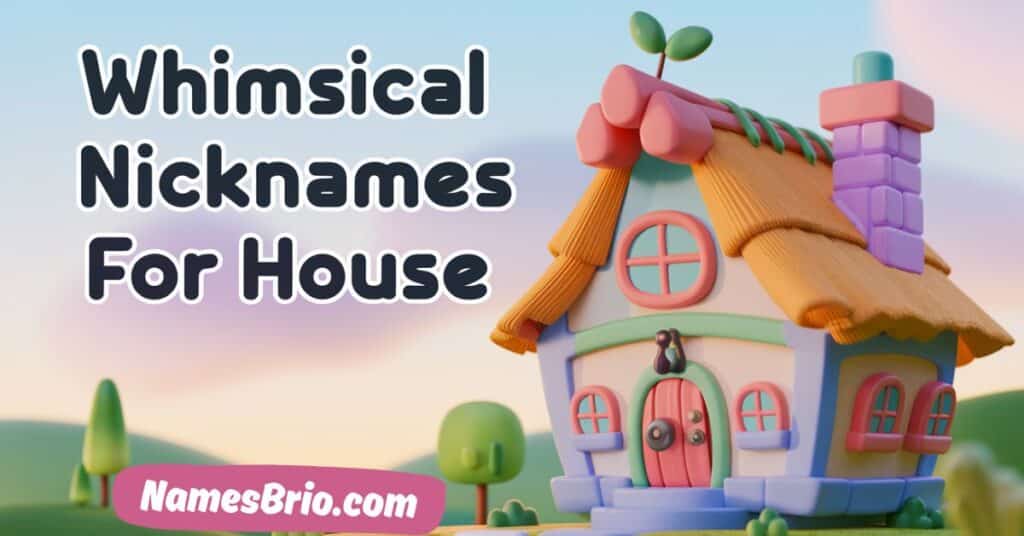 Whimsical Nicknames For House