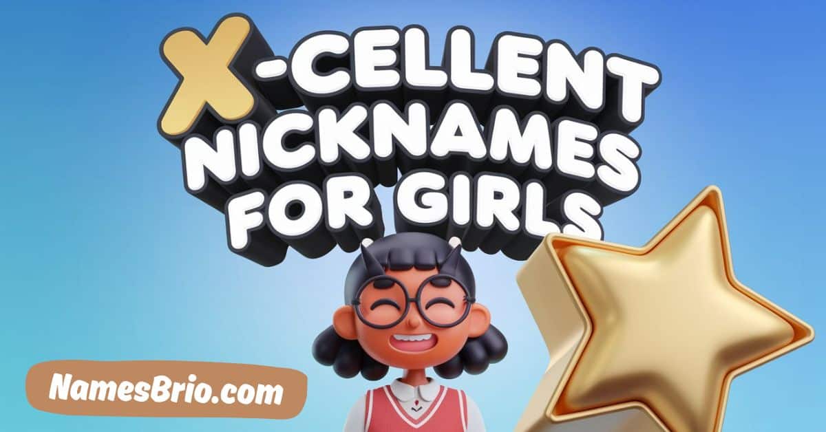 X-cellent Nicknames for Girls