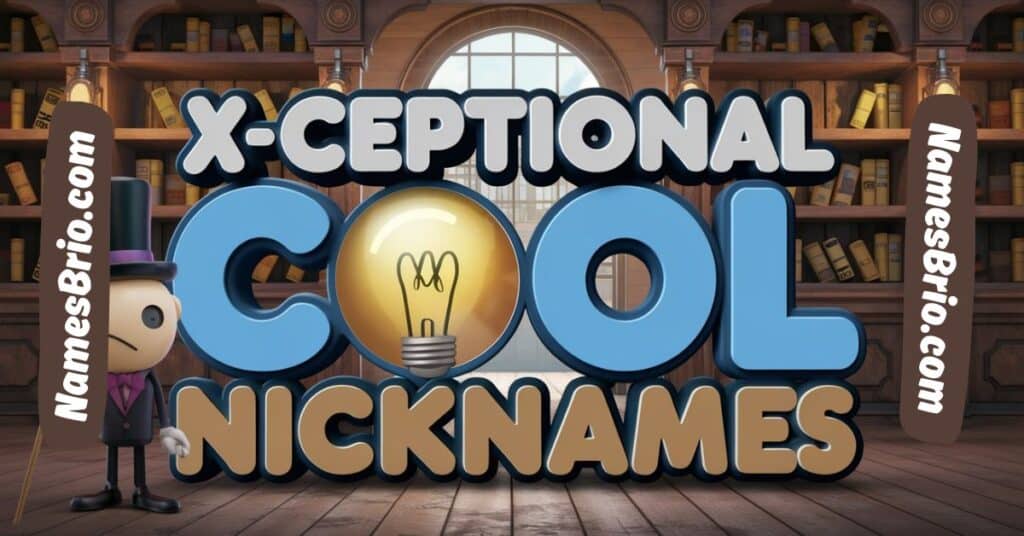 X-ceptional Cool Nicknames