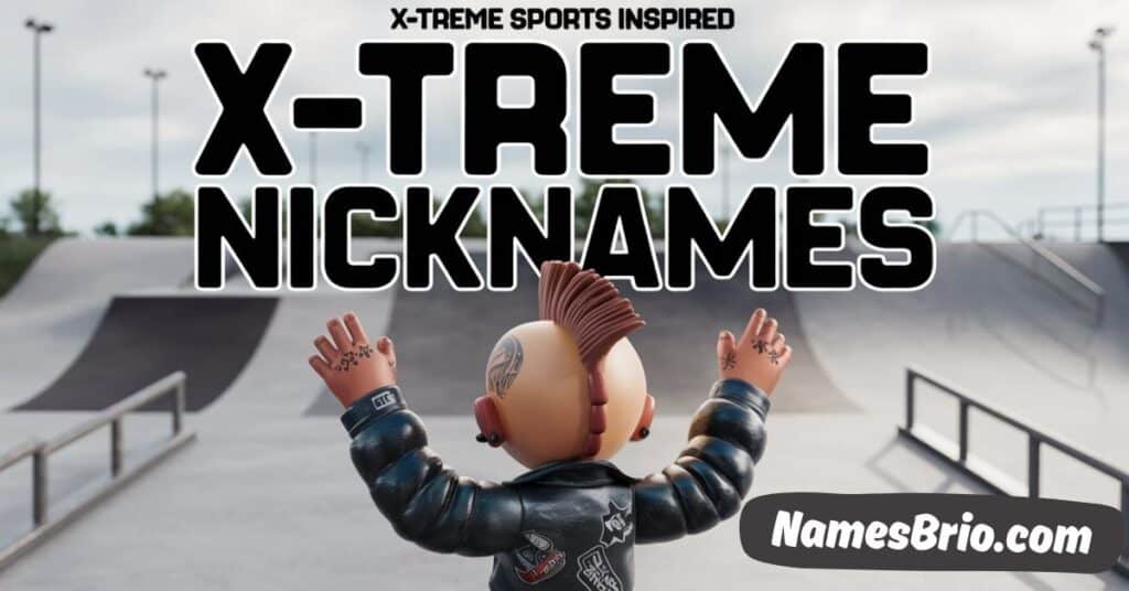 X-treme Sports Inspired Nicknames