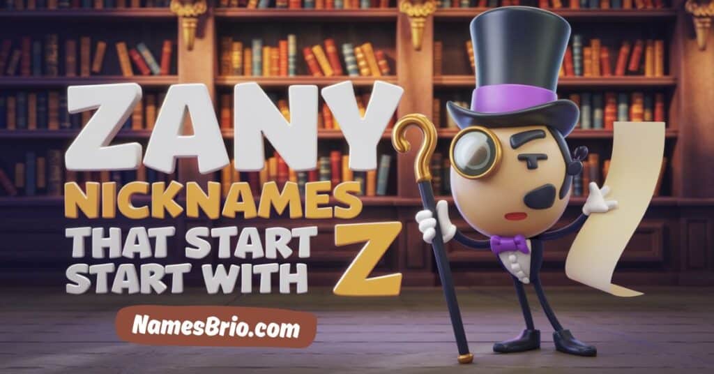 Zany Nicknames That Start With Z