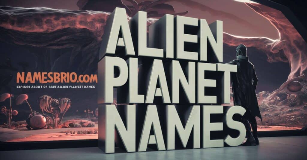 Alien Planet Names